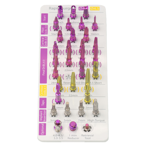 4.0/4.5 mm Wash Tray Rapid Precision Surgical Kit